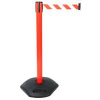 Poste com base em PVC com correia de 2 m - Manutan Expert