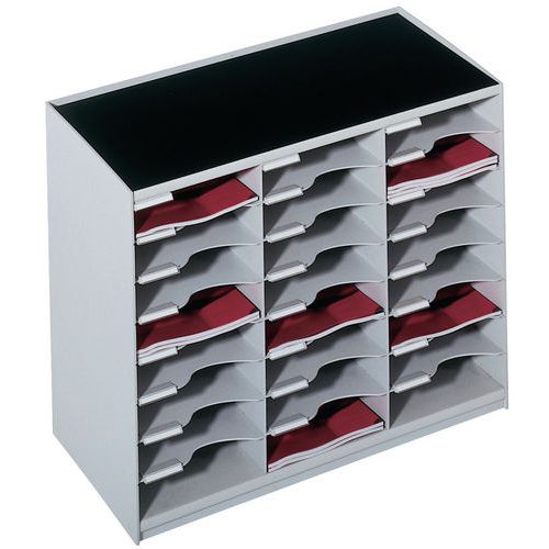 Bloco-classificador - 24 compartimentos - Paperflow Bloco-classificador - 24 compartimentos - Paperflow