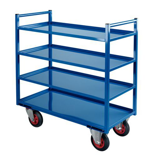 Móvel de apoio metal - 4 plataformas - Capacidade 400 kg Móvel de apoio metal - 4 plataformas - Capacidade 400 kg